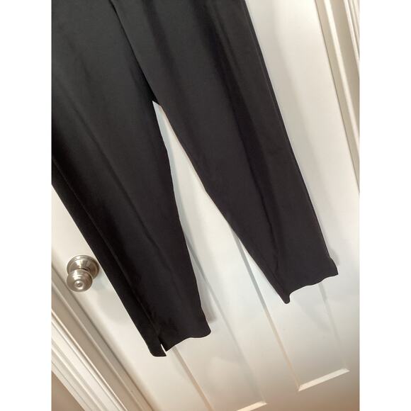 Athleta Women's Brooklyn Mid Rise Ankle Pants Activewear Athletic Black Size 12 - Picture 5 of 13